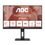 AOC E3 U27E3UF PC lamekuvar 68,6 cm (27") 3840 x 2160 pikslit 4K Ultra HD LED Must
