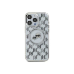 Case Case Karl Lagerfeld KLHMP16LHMCKMHT iPhone 16 Pro 6.3" transparent IML Monogram Karl&Choupette Head MagSafe