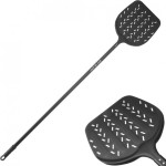 Lilly Lilly Codroipo Perforated aluminum pizza spatula Italia, 3D, 330x1700 mm, black