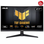 ASUS TUF Gaming VG27WQ3B PC lamekuvar 68,6 cm (27") 2560 x 1440 pikslit Quad HD LCD Must