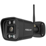 Foscam V8P WLAN j&auml;lgimiskaamera Must 8MP (3840x2160), kahetasandiline WLAN, integreeritud prožektor ja h&auml;iresireen