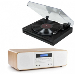 Stereo Stereo m&auml;ngija / digitaalne mini HiFi s&uuml;steem plaadim&auml;ngijaga THOMSON TT350 ja MIC201