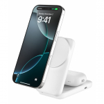 Belkin Qi2 Fitness tracker, K&otilde;rvaklapid, Nutitelefon, Nutikell Valge USB Traadita laadimine Kiirlaadimine Hoonesisene