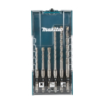 Grąžtas Grąžtas Makita E-15730 SDS-Plus betoonpuuri komplekt 6-osaline.
