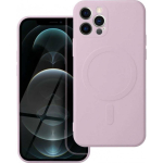 Oem SILICONE MAG COVER kaitse, &uuml;hilduv MagSafe'iga, m&otilde;eldud IPHONE 13 jaoks, roosa