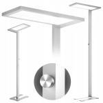 Spacetronik GLOW D24 Pro valge nurk LED tor&scaron;er