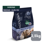 ADDVENA Power of Nature t&auml;iskasvanud keskmise/suure lambaliha - kuiv koeratoit - 2,5kg