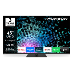 Thomson 43MG7C15 teler 109,2 cm (43") 4K Ultra HD Nutiteleri funktsioon WiFi Must 320 cd/m&sup2;