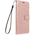 Oem kate koos klapiga Xiaomi Redmi NOTE 13 4G Mezzo Book mandala kuld-roosa