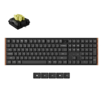 Keychron K5 Ultra Wireless M&auml;nguklaviatuur | Must, Keychron Milk POM Banana