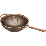 ZWILLING MILANO Wok koos kaanega 30 cm pruun
