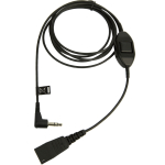 Jabra 8735-019 audiokaabel 0,5 m QD 3.5mm Must