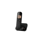Panasonic KX-TGC420 Digitaalse juhtmeta tehnoloogia (DECT) telefon Helistaja ID Must