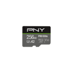 PNY P-SDU256V32100PRO-GE m&auml;lukaart 256 GB MicroSDXC UHS-I Klass 10