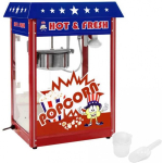 Royal Royal Catering Popcorn machine with blue roof TEFLON 1600W