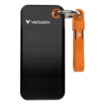 Verbatim Pocket SSD 1 TB USB t&uuml;&uuml;p-C 3.2 Gen 2 (3.1 Gen 2) Must, Oranž