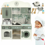 Ikonk Wooden kitchenette with accessories, Lulilo