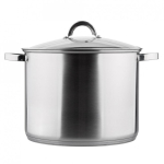 Altomdesign Altomdesign pot with glass lid Fabio, 15 l