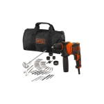 Black Black & Decker BEH710SA40 puur 2800 RPM Must, Oranž