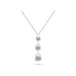 Brilio Brilio Silver Brilio Silver Elegant silver pendant with zircons NCL80W
