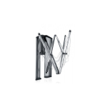 Brabantia 475924 pesukuivatusrest ja -n&ouml;&ouml;r Wall-mountable rack Roostevaba teras