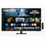 Samsung M7 M70F PC lamekuvar 109,2 cm (43") 3840 x 2160 pikslit 4K Ultra HD LCD Must