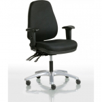 Toplux Team 11 -tool with armrests, black