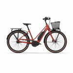 Helkama e-Aino 5-k&auml;iguline elektri jalgratas, M 52 cm, punane