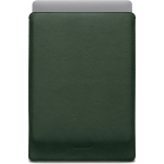 Woolnut Leather Sleeve -suojatasku 15" MacBook Air, roheline