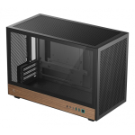 DeepCool CH260 WOOD Micro Tower Must, Puit