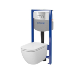 CERSANIT WC komplekt S701-759 koos raami + kroomitud nupuga