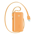 Joyroom JR-PR2 v&auml;line akupank (powerbank) | 10 000 mAh | 35W | USB-C, Lightning | oranž