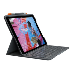 Logitech Slim Folio QWERTZ German Graphite Bluetooth