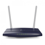 TP-Link AC1200 Wrls Dual Band Router juhtmevaba ruuter Kiire Ethernet Kaks sagedusala (2,4 GHz / 5 GHz) Must
