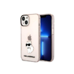 Karl Karl Lagerfeld KLHCP14MHNCHTCP iPhone 14 Plus 6.7" Pink/Pink Hard Case Iconic Choupette