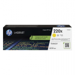 HP HP 220X Laser Toner Cartridge, Yellow