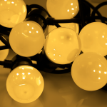 Rebel Rebel outdoor lights, warm baltic balls (garland), 230V