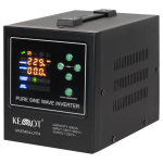 KEMOT PROsinus-500-LFP4 emergency power inverter with pure sine wave and charging function 12V 230V 500VA/300W