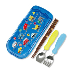 Cutlery Cutlery EDISONmama "Working Cars", from 18 months with case, KJ3061