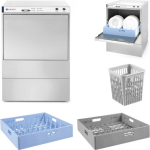Hendi Bar dishwasher, fast and economical, basket 50x50cm, 230V