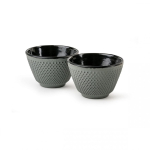 1x2 1x2 Bredemeijer tea cups Xilin cast iron light green 153095