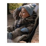 Lodger Lodger Mittens Merino wool children's gloves Blue Fogg 0-12m MTM 110_0-12