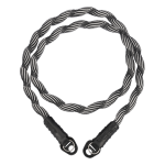ARTISANARTIST Artisan & Artist I ACAM-707 I Spiral Cord Strap, Black/White