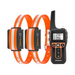 Rojeco PD5291000m Dog Training Collar with 2 Collars