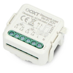 Tuya Tuya &ndash; 2 kanaliga mini WiFi ruloode juhtimisseade &ndash; Android/iOS rakendus &ndash; OXT SWT28