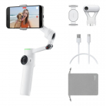 Insta360 Flow 2 Pro AI Tracker Bundle (Summit White) Nutitelefoni kaamera stabilisaator Hall