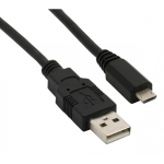 Sharkoon 4044951015474 USB-kaabel USB 2.0 0,5 m USB A Micro-USB B Must