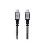 Conceptronic ETTA07B12 USB-kaabel USB 3.2 Gen 2x2 1,2 m USB C Must