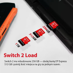 microSDXC microSDXC kaart 1TB Express 800/600MB/s Nintendo Switch 2