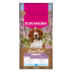 Sausa Sausa barība kucēniem - Eukanuba Puppy&Junior, Small&Medium, GRA